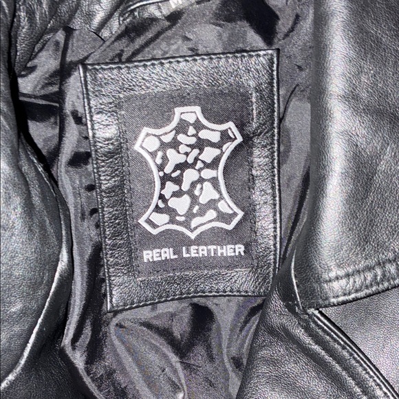 Real Leather Jackets & Blazers - Black Leather Jacket